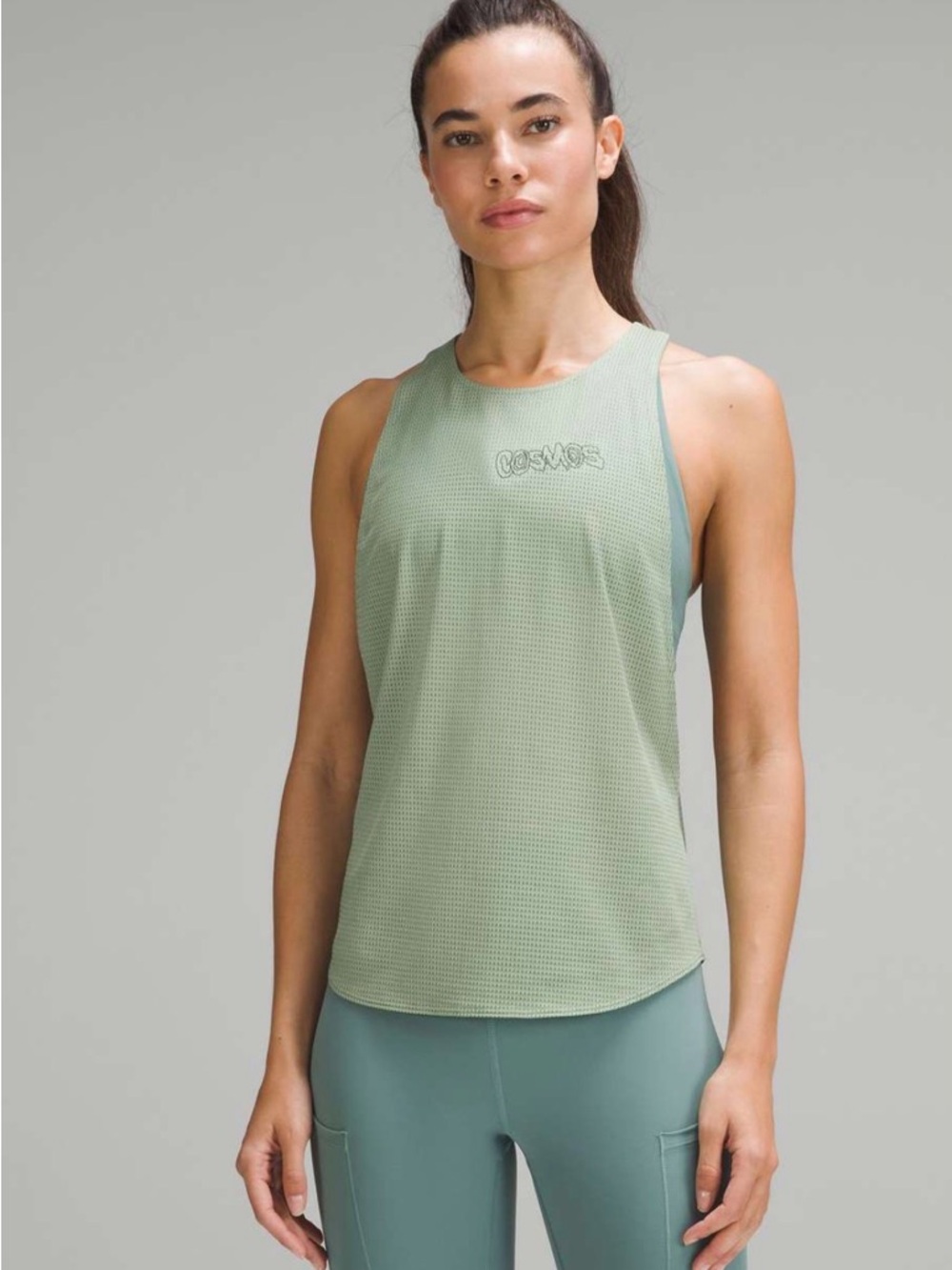 Lululemon lab Grid Mesh Training Tank Top *Graphic
Creamy Mint - size small